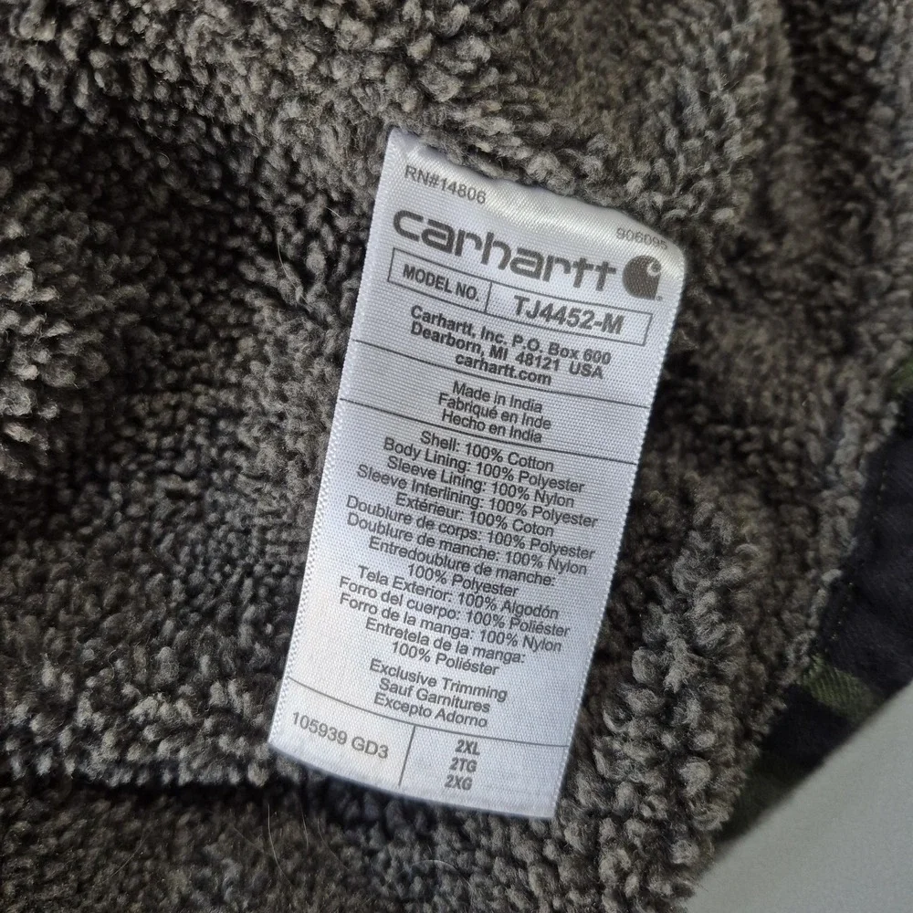 Carhartt flannel shirt
